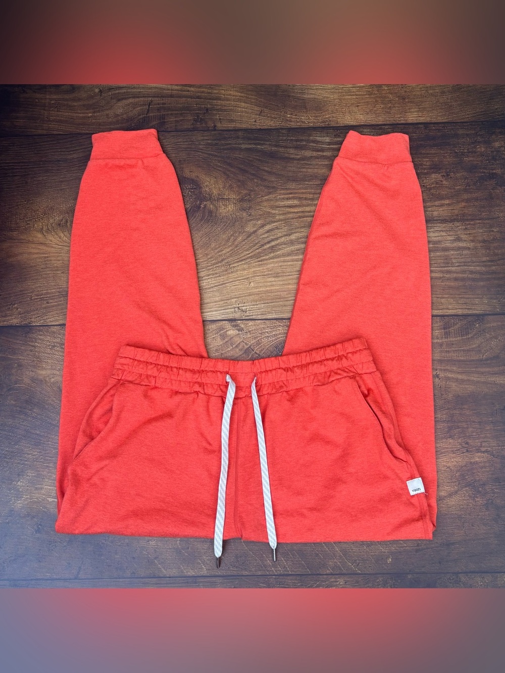 Vuori Women's Performance Jogger In Orange Size Small